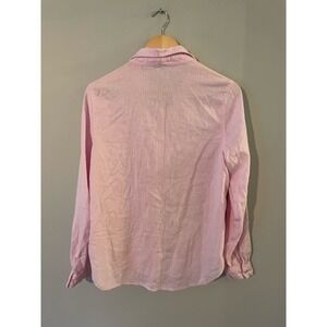 Orvis Linen Blend Button Down Collared Shirt